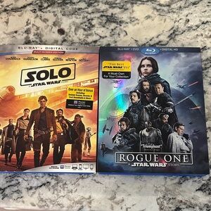 Star Wars Blu-ray Set: Solo & Rogue One